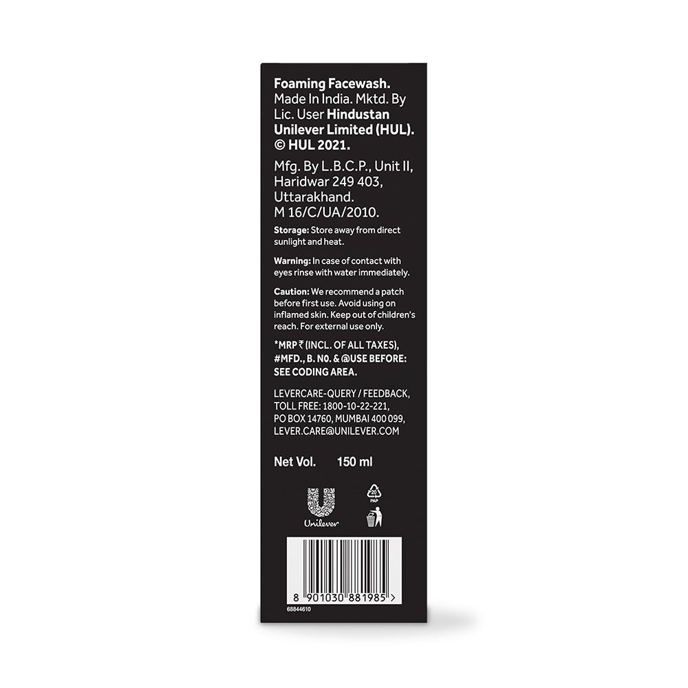 POND'S Pure Detox Foaming Facewash Texture