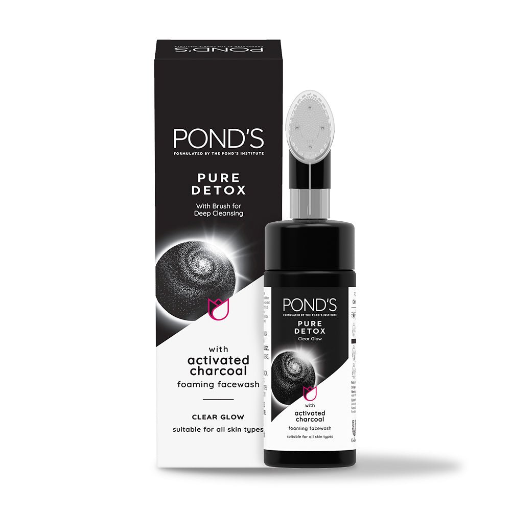 POND'S Pure Detox Foaming Facewash with Activated Charcoal