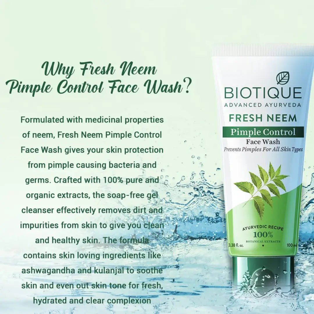 Beautiful Skin After Using Neem Gel