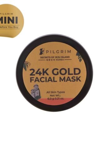24K Gold Facial Mask - Mini Size for Radiant Skin