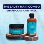 K-Beauty Shampoo and Hair Mask Combo for Healthy, Nourished Hair