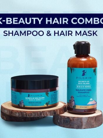 K-Beauty Shampoo and Hair Mask Combo for Healthy, Nourished Hair