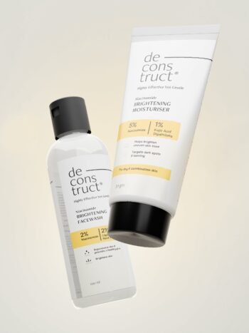 Brightening Face Wash and Moisturiser Duo for Daily Radiance Boost – Boost Your Glow!