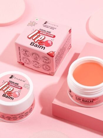 Hydrating Squalane Bubblegum Lip Balm for Soft, Moisturized Lips