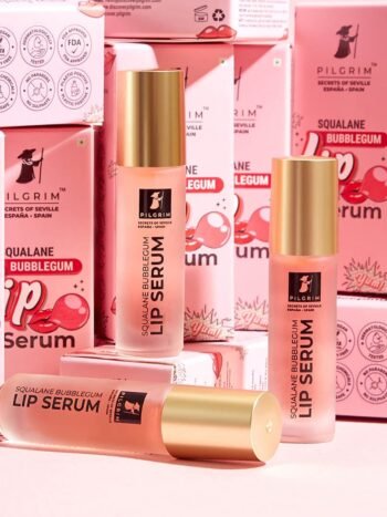 Hydrating Squalane Bubblegum Lip Serum for Soft, Plump Lips