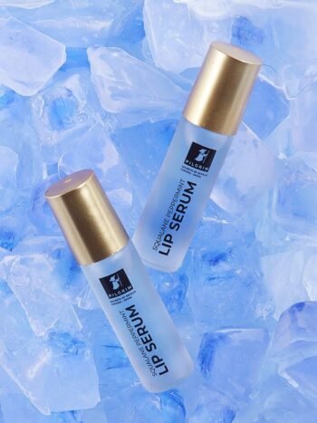Hydrating Squalane Peppermint Lip Serum for Moisture and Softness