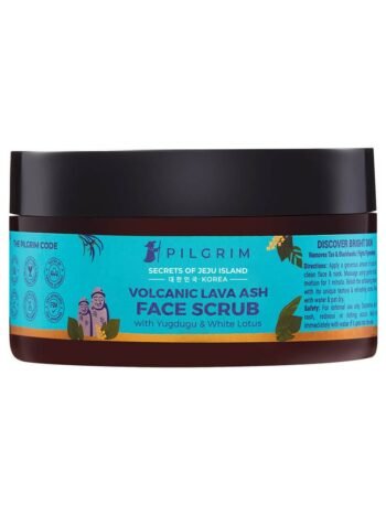 Volcanic Lava Ash Face Scrub with Yugdugu & White Lotus - Exfoliating Natural Skincare