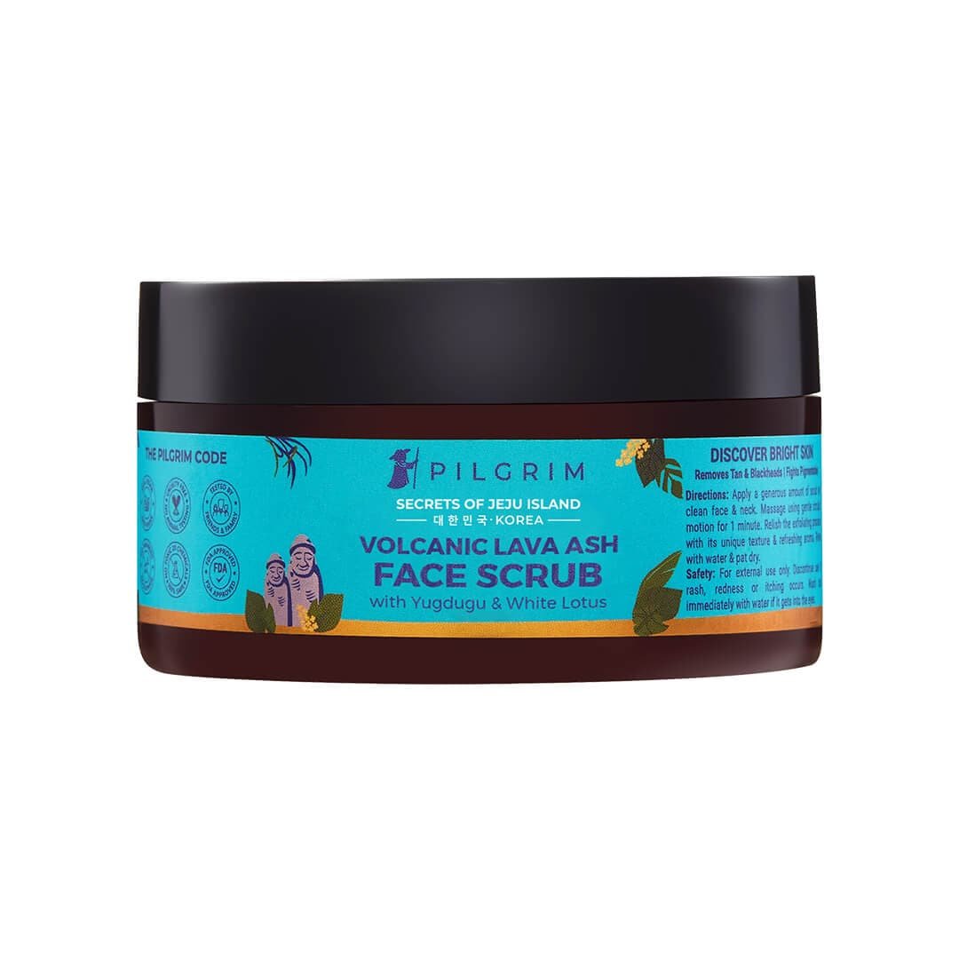 Volcanic Lava Ash Face Scrub