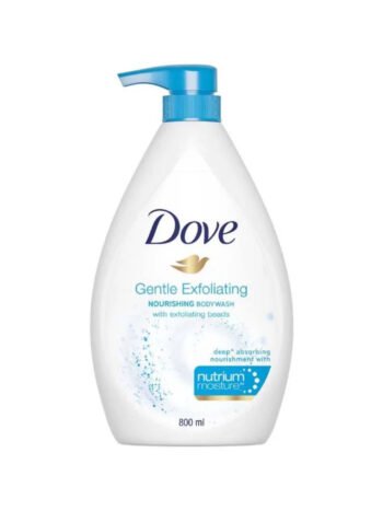Dove Gentle Exfoliating Beads Body Wash 800ml - Nourishing Exfoliator for Smooth Skin